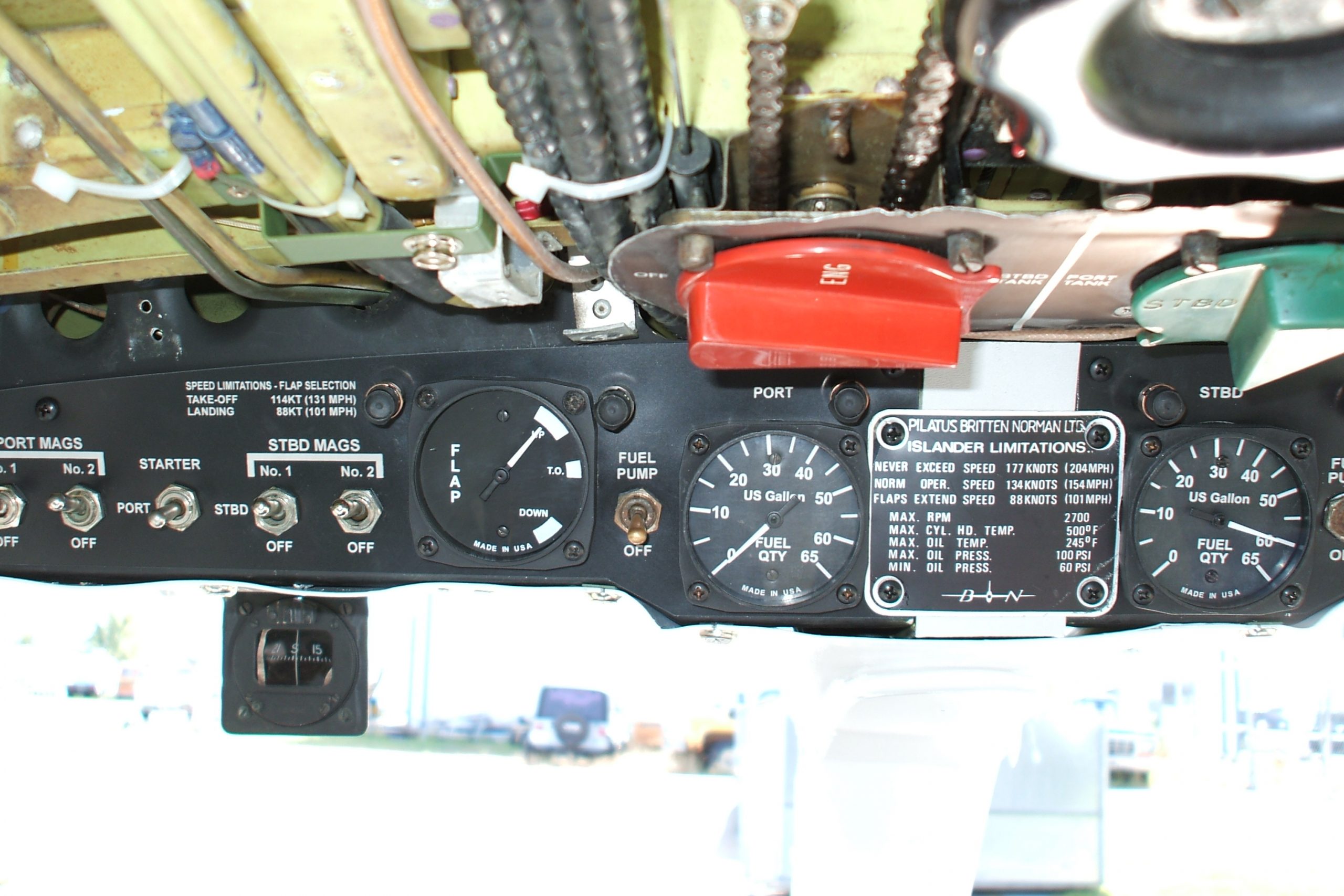 NS80-400: Flap Position Indicator – 1031; 1251; 1628; (Pre-Mod 1256)